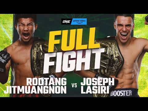 Rodtang Jitmuangnon vs Joseph Lasiri full fight