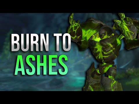 Necrolord Affliction Was Nerfed But Burn to Ashes Destro is Nearly Just as Good