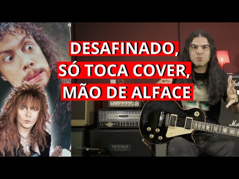 Hendrix e Kirk Hammett detonados - críticas de músicos