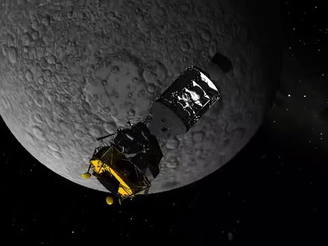 Apollo 13 around the moon in April 14, 1970