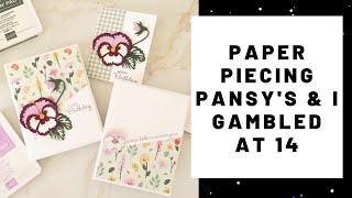 Pansy Patch Card & I Gambled When I Was Fourteen