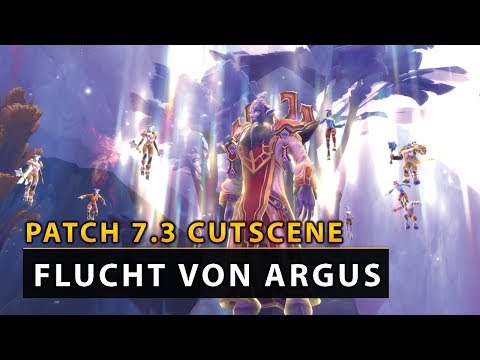 Patch 7.3 - Cutscene: Flucht von Argus [EN] | Vanion.eu