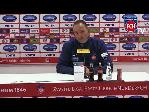 Pressegespräch nach dem 19. Spieltag der Saison 2017/18 | FCH vs. Eintracht Braunschweig