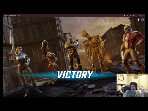 Raid Ultimus 6 - Outside Lane with Dominant Raid Team - Marvel Strike Force