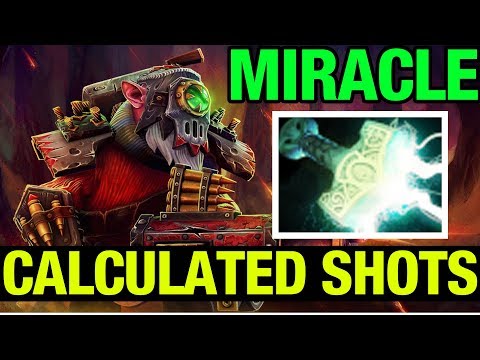 CALCULATED SHOTS! - Miracle- Sniper - Dota 2