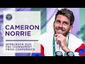 Cameron Norrie Pre-Tournament Press Conference | Wimbledon 2022