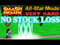 Smash Remix All Star Mode Gameplay With Dr Mario VERY HARD No Stock Loss