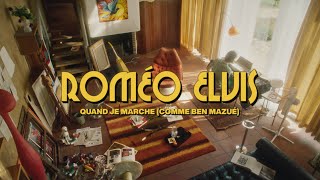 Kadr z teledysku Quand je marche (comme Ben Mazué) tekst piosenki Roméo Elvis