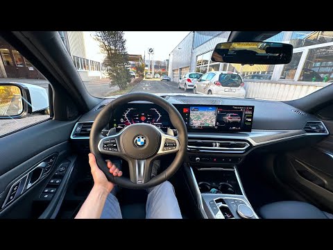 BMW 3 Series Touring xDrive 2023 Test Drive POV