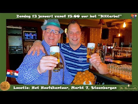 't Bitterbal op 13 januari 2019 Het Hoofdkantoor, Markt, Steenbergen