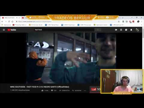 MIKE SOUTHSIDE - FAST FOOD ft C.R.O NEGRO SANTO (OfficialVideo) // REACCION