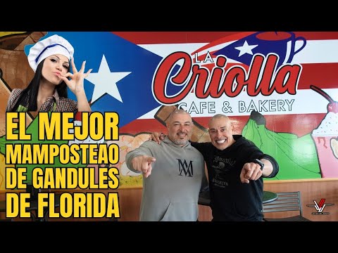 I took Mario to La Criolla Cafe & Bakery in Winter Haven