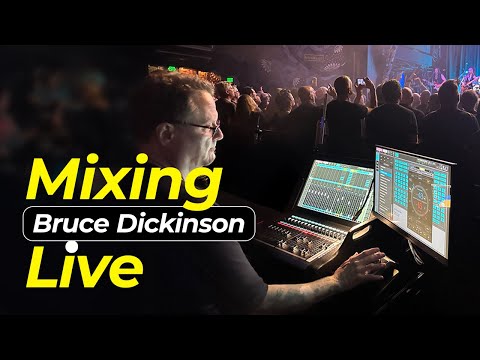 Mixing Bruce Dickinson (Iron Maiden) Live | “Pooch” Van Druten | LV1 Classic