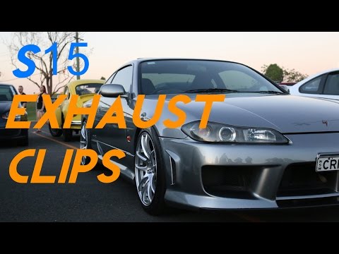 S15 Silvia | Exhaust sound clips