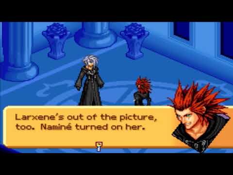 Kingdom Hearts Chain of Memories (GBA) Reverse/Rebirth Cutscene #24 The Organization loses members