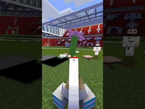 Real Madrid's Ronaldo Takes on Minecraft Shooting Challenge!
