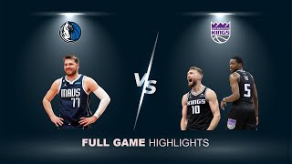 Luka Doncic | De'Aaron Fox, Domantas Sabonis | Dallas Mavericks vs Sacramento Kings | Highlights |