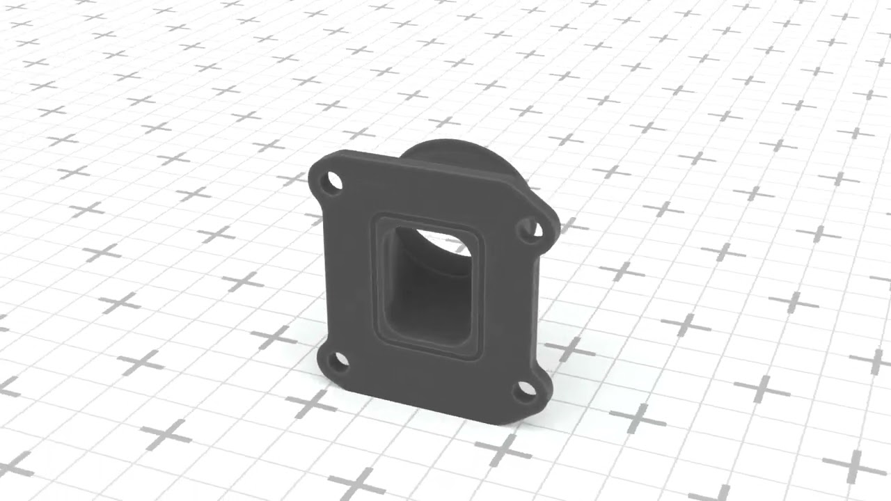 KTM RXC 300 Carburetor Intake Manifold 54830050000 3D Print Model
