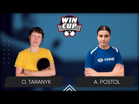 19:15 Olena Taranyk - Anastasiia Postol West 4 WIN CUP 11.05.2024 | TABLE TENNIS WINCUP