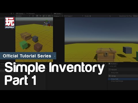 Simple Inventory (PART 1: Adding Items to Player Inventory)
