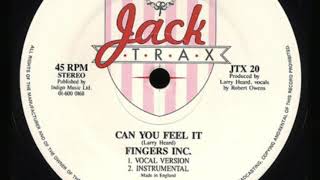 Fingers Inc - Can You Feel It (Vocal Version)