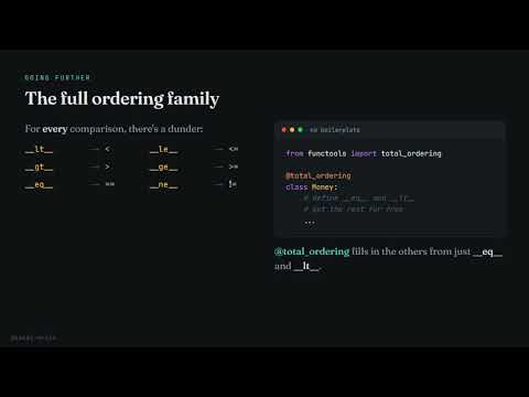 Python Dunder Methods Explained - Full Guide