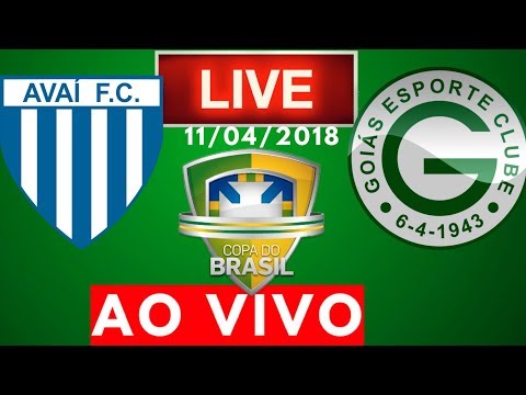 Avai 2 x 2 Goiás | AO VIVO | Copa do Brasil 11/04/2018 NARRAÇÃO