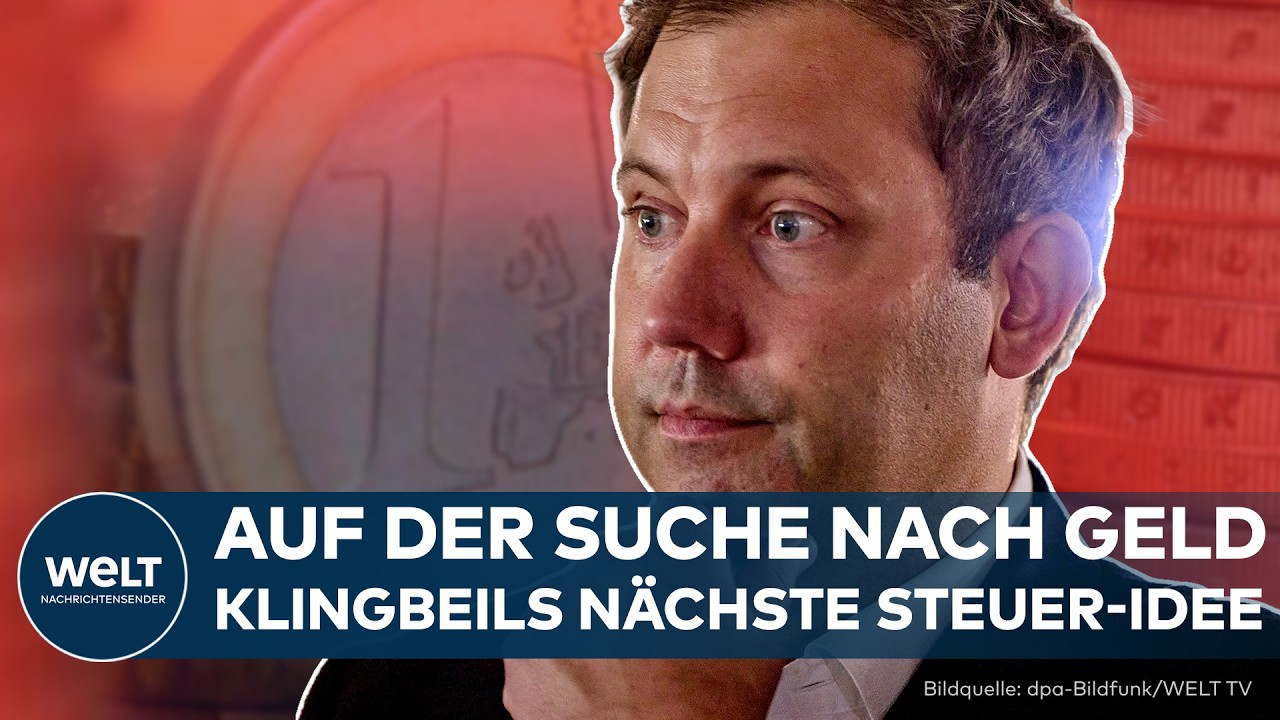 DEUTSCHLAND: Auf der Suche nach Geld – Lars Klingbeils nächste Steuer-Idee sorgt für Kopfschütteln