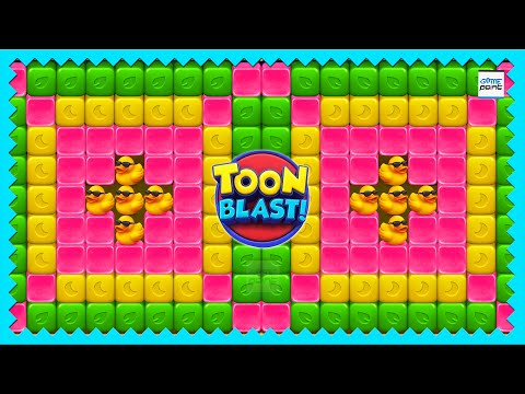 Toon Blast Gameplay Walkthrough Level 1 - 10 🧶 ( Match 3 Game ) @GamePointPK