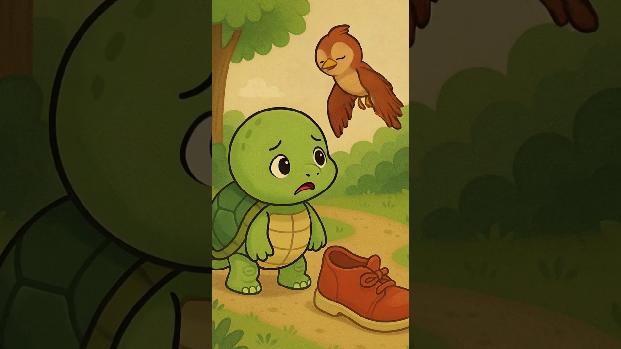 🐢👟 ¡La tortuguita y el zapato perdido! | El rincón del Cuento