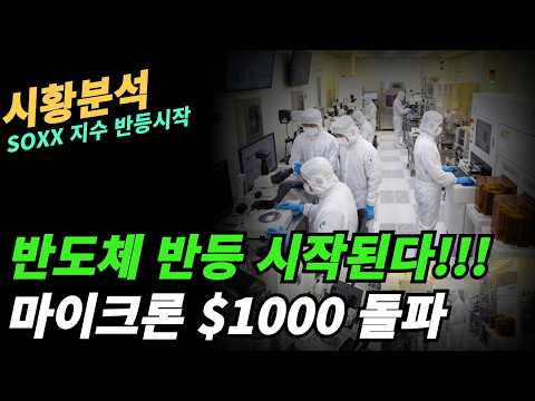 (시황분석) 반도체 지수 달리는 이유는?
