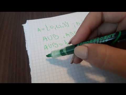 Operații cu mulțimi reuniune intersecție si diferenta