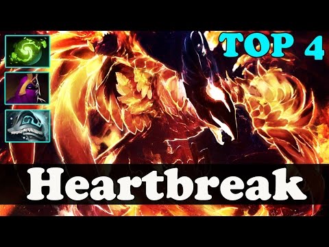 Dota 2 - Heartbreak TOP 5 in Dotabuff Phoenix vol 19 - Pub Match Gameplay