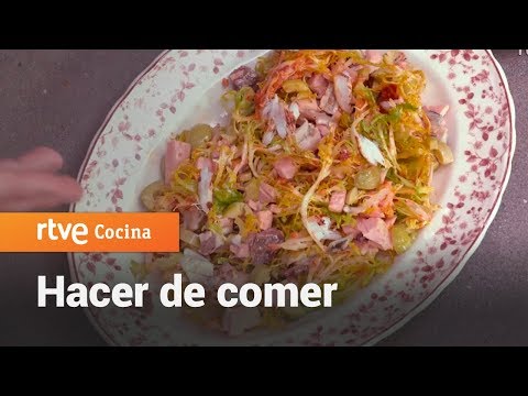Cómo hacer Xató - Hacer de comer | RTVE Cocina