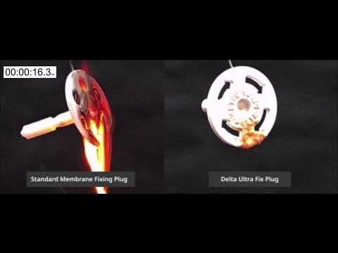Comparison Test of Delta Ultra Fix Plug v non Fire Retardant Fixing Plug