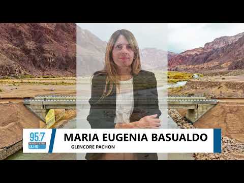 Pachon inauguro dos puentes en Calingasta, y Eugenia Basualdo te lo cuenta en Minería y Voz