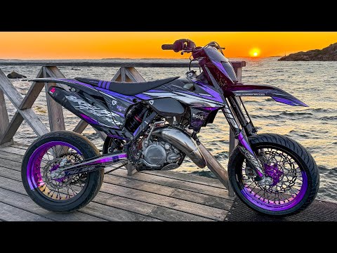 KTM 125 EXC Supermoto Bike Build