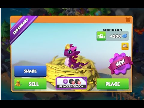 Hatched Princess Dragon-Dragon Mania legends | Dragon Race Clan Event | DML