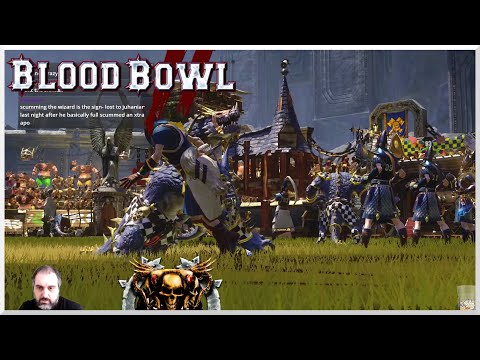 Blood Bowl 2 - TOTAL BLOODBOWL - Game 16 - High Elves vs. Lizardmen