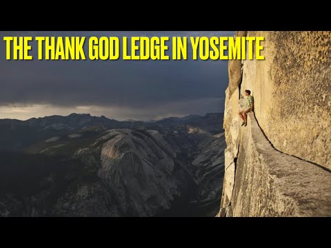 The Thank God Ledge in Yosemite National Park