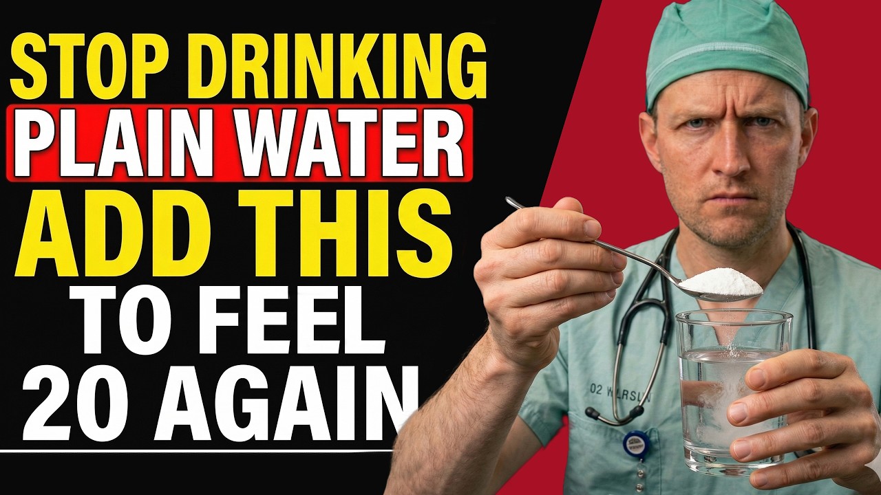 Don't Drink Plain Water — THIS 1 Trick Boosts Blood Flow Fast!
