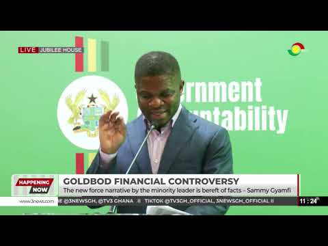 GoldBod vs Minority: IMF Report Blamed BoG Gold Sales, Not GoldBod - Sammy Gyamfi