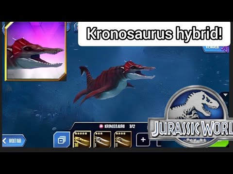 NEW HYBRID OF KRONOSAURUS THE KRONOSUCHUS JURASSIC WORLD THE GAME NEW DINOSAURS COMING SOON TO JWTG