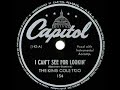 1943 King Cole Trio - I Can’t See For Lookin’ (#2 R&B hit)