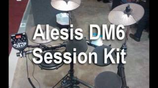Video thumbnail for Alesis DM6 Session Kit - Summer NAMM 2011 by HarmonyCentral