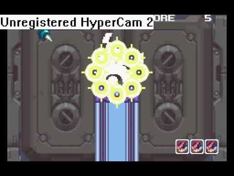 Megaman Zero 3: Dark zero in mini game