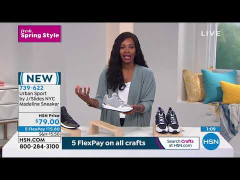 HSN | Urban Sport by J/Slides NYC Footwear Premiere 03.18.2021 - 05 PM