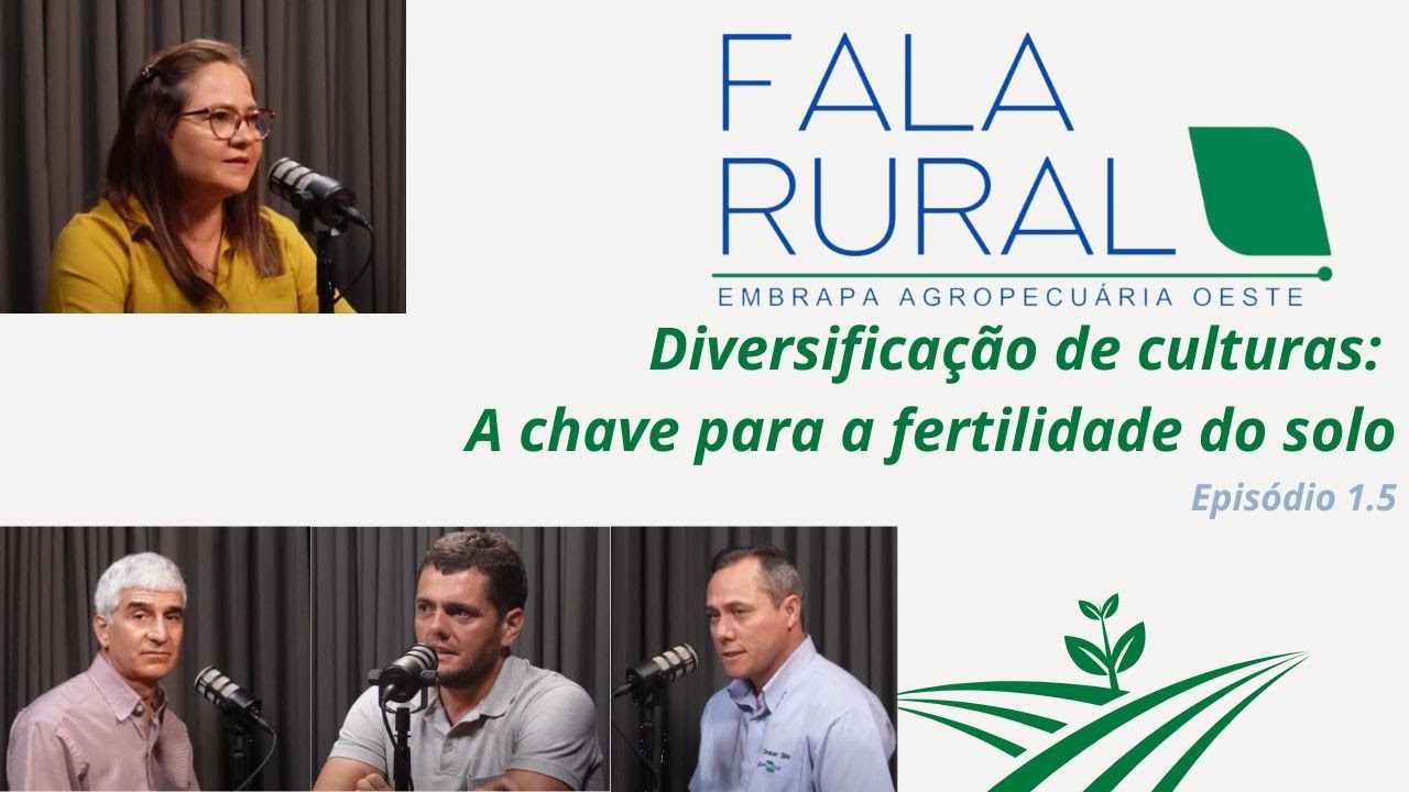 Fala Rural - Diversificação de Culturas: A Chave para a Fertilidade do Solo