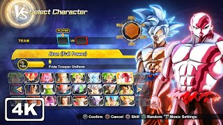 Dragon Ball Xenoverse 2 All 100+ Characters & DLC (2021) + All Stages Unlocked (4K 60 FPS)