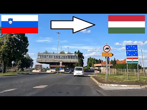Slovenia - Hungary / Crossing The Border By Car